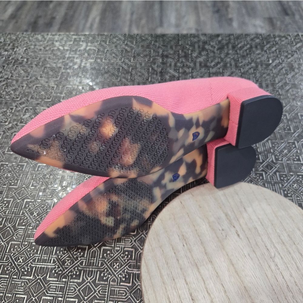🐢 Rothy's The High Point Tulip Pink 🩷 Size 6.5 NWOT - Picture 4 of 11